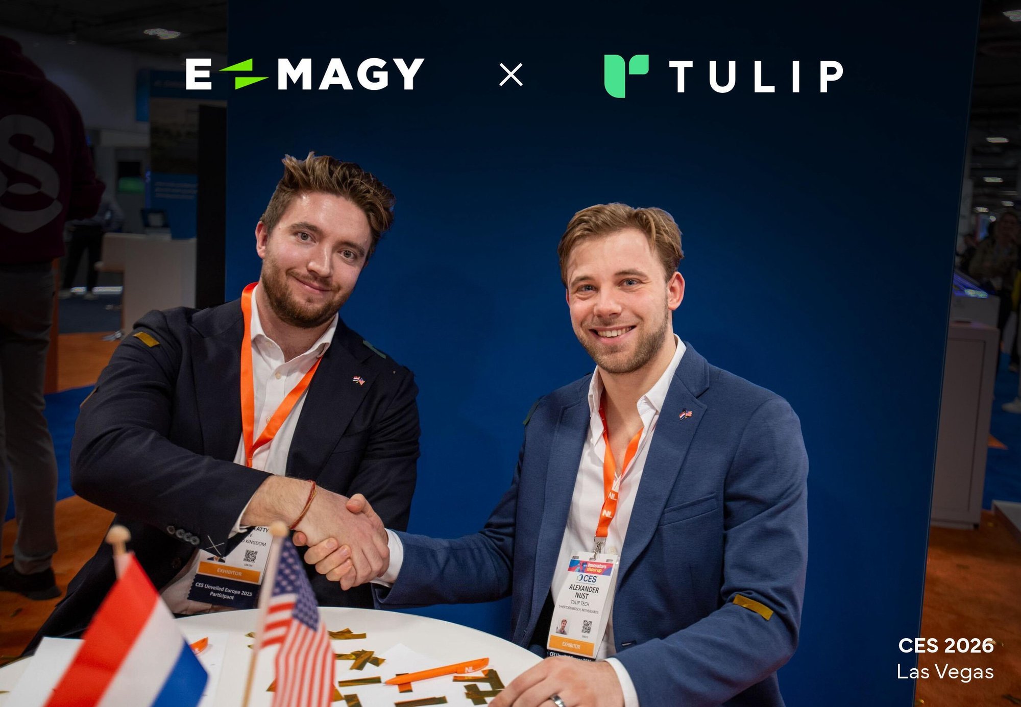 E-magy X Tulip moU signing CES 2026